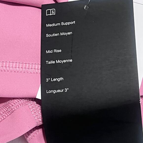 Nike Pro Dri-FIT Shorts Women’s XL Pink 3" Training Compression NWT $32 - Picture 7 of 7